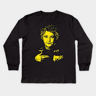 Dorothy Zbornak Run the Jewels Retro Sketch Kids Long Sleeve T-Shirt